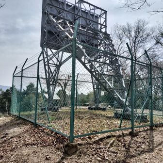 松笠山山頂
マイクロウェーブ通信施設