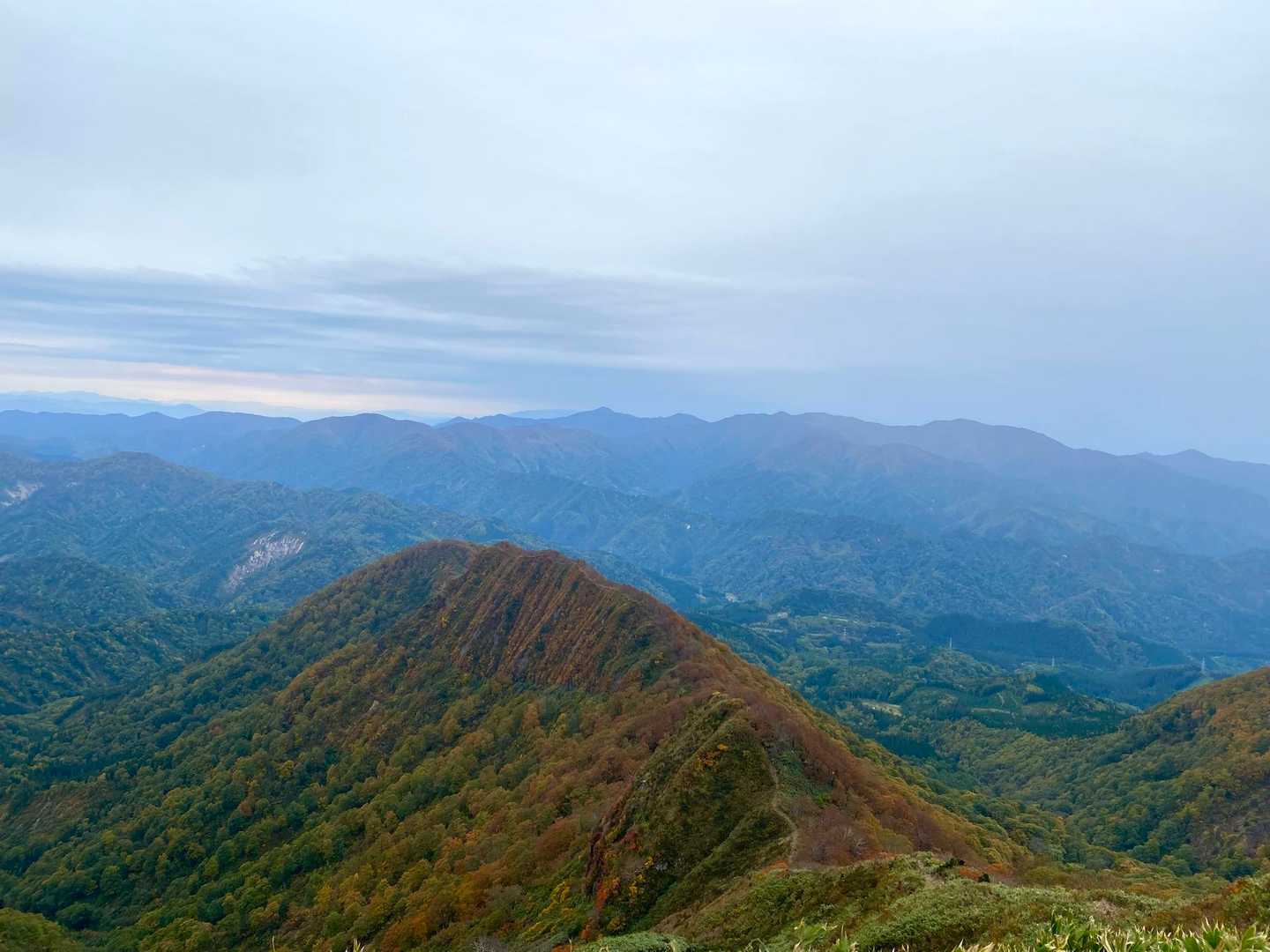 山伏岳山頂
