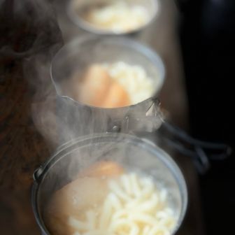 うどんをINしていただきました❣️