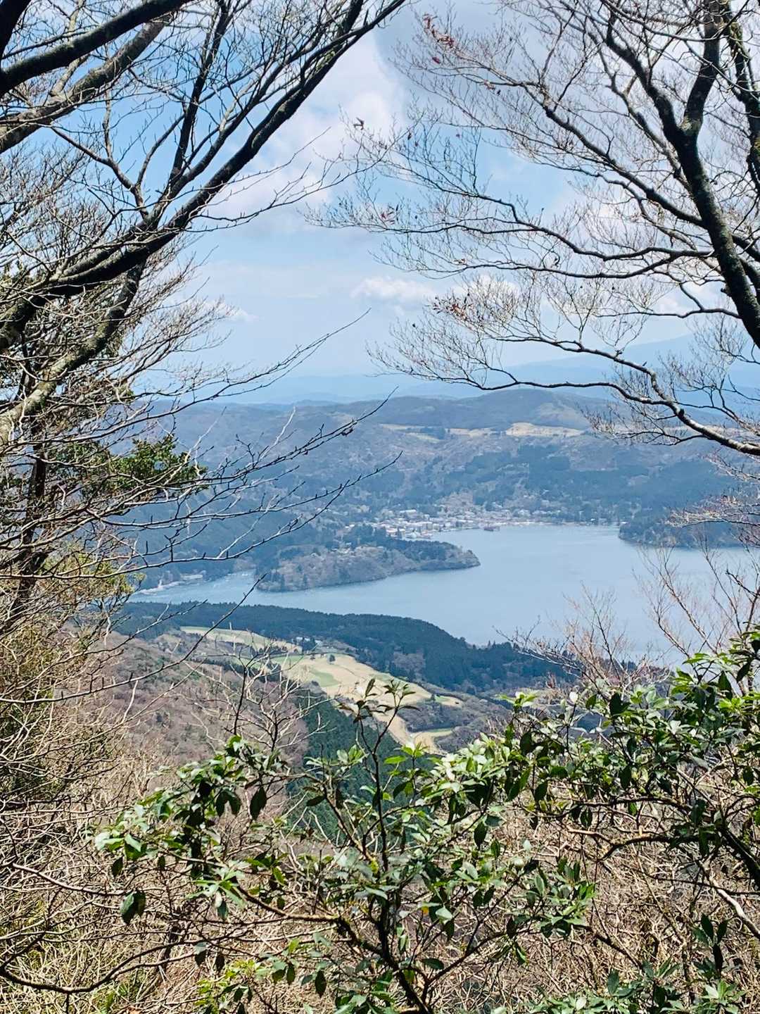 芦ノ湖も見える😃
