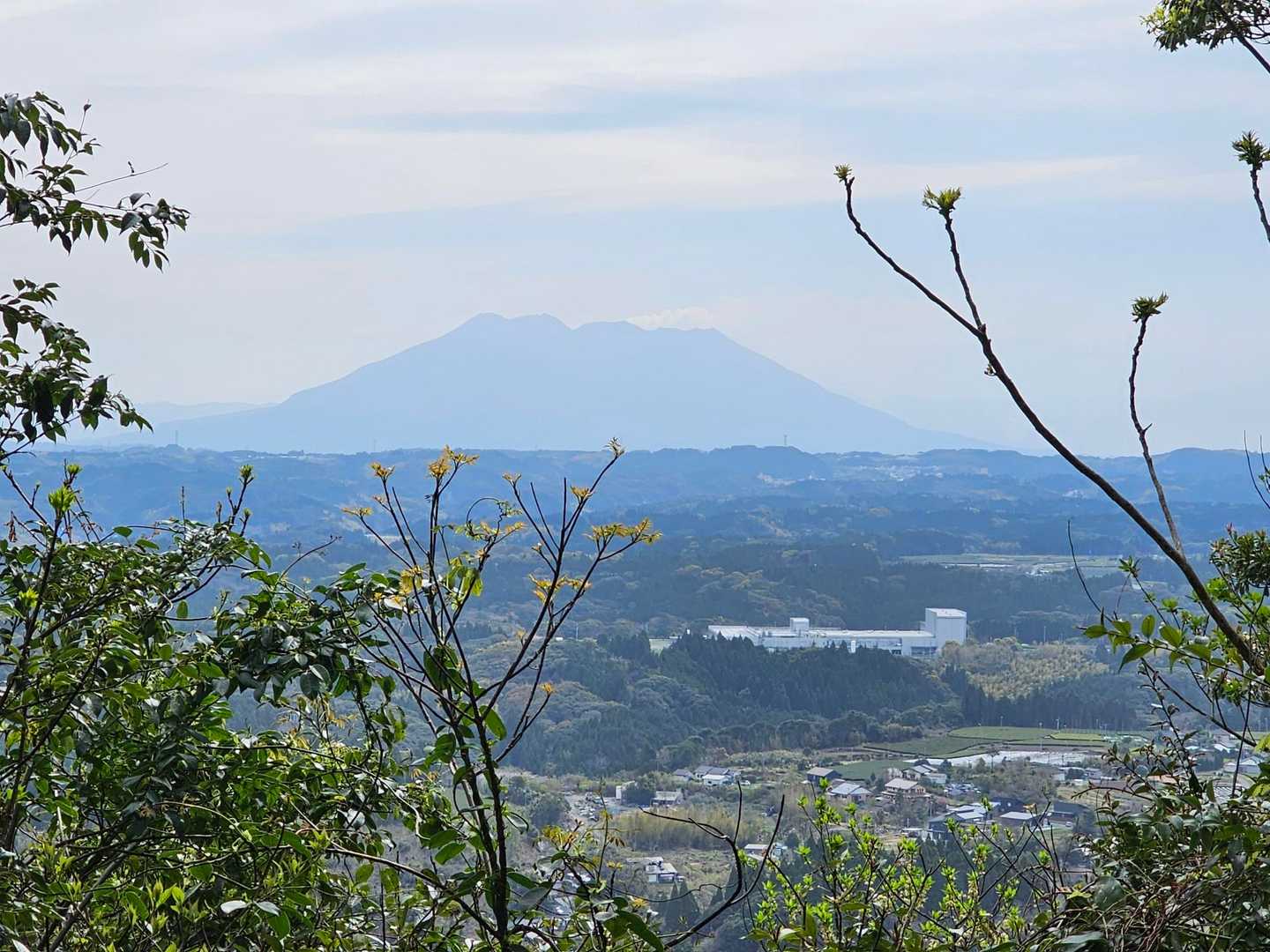 桜島🌋が見える😊