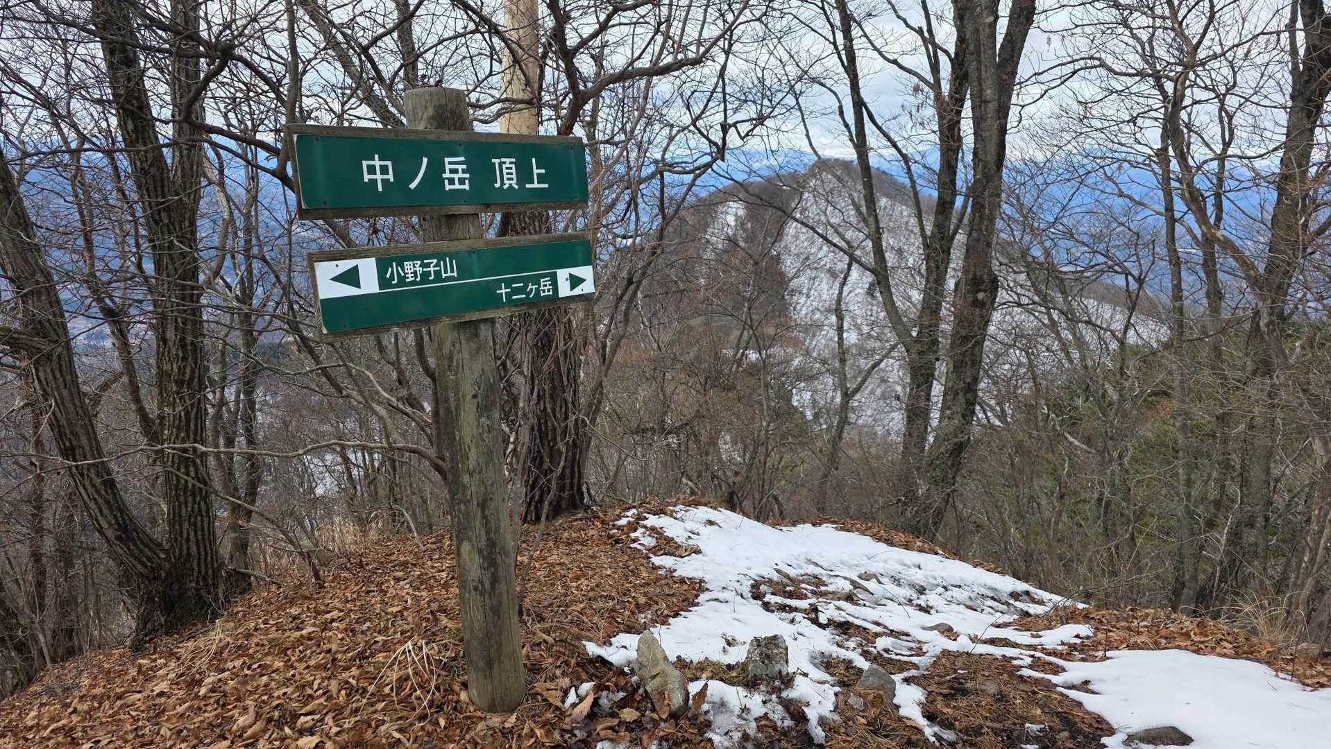 中の岳。
アップダウン激しいです💦