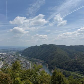 鳩吹山も暑そう🐦
下山時の駐車場は38℃🏖️