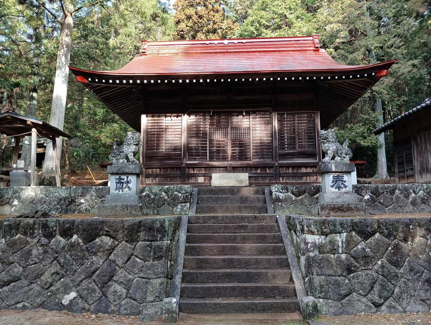 鬼沢八幡社本殿🙏
