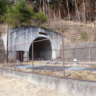 若彦トンネル出口付近に出ます