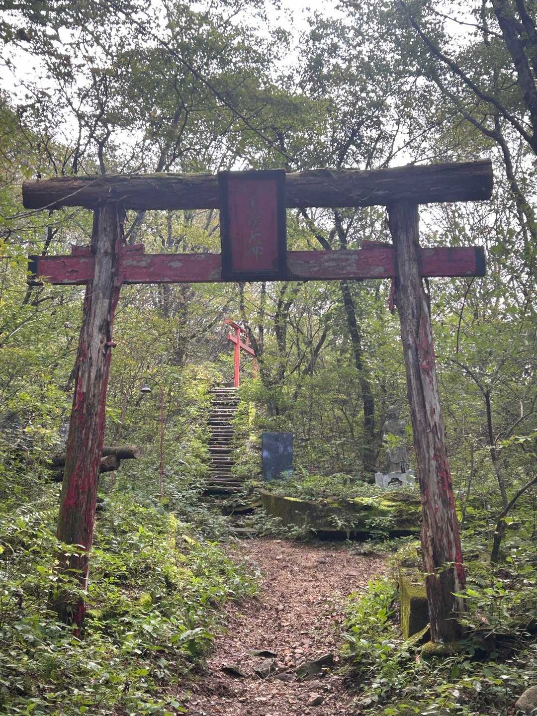相馬山 往復コースの写真