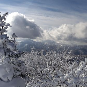 笊森山～乳頭山