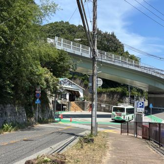 六甲ケーブル下まで下りました😆