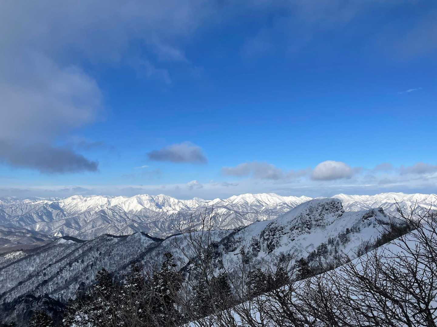 見渡す限り雪の山❄️