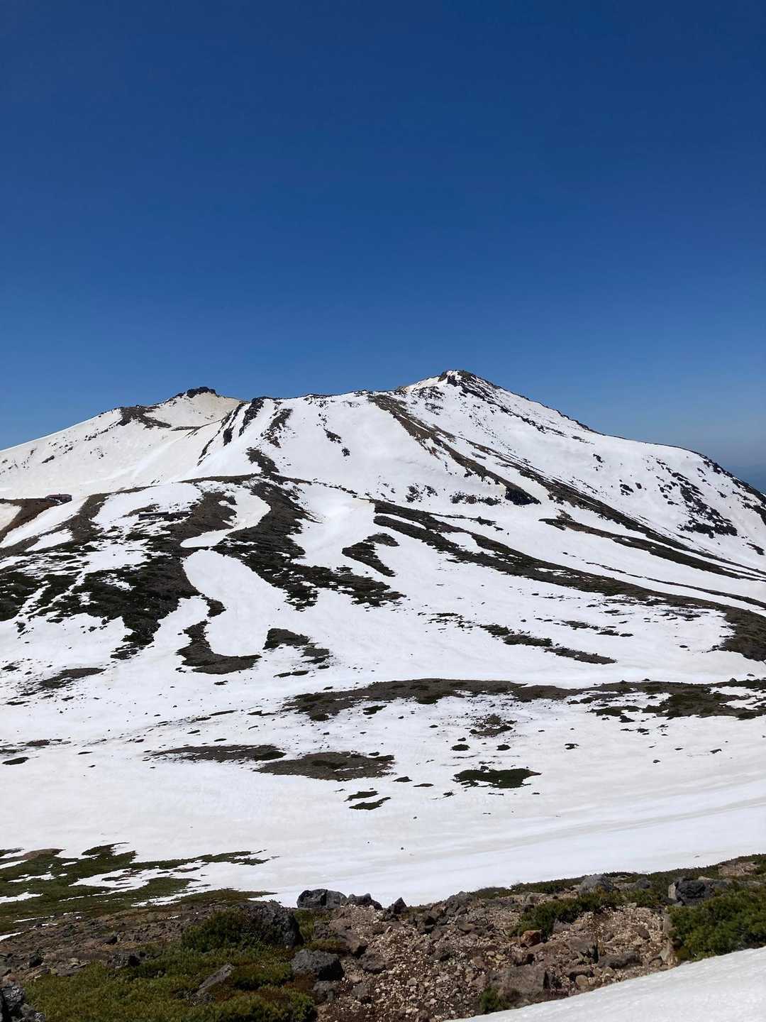 御岳登山口-飛騨頂上-摩利支天乗越-摩利支天山 往復コースの写真