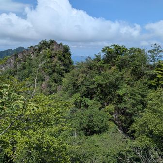 中之岳から東岳