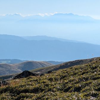 岐阜県御嶽山方面。見えてます