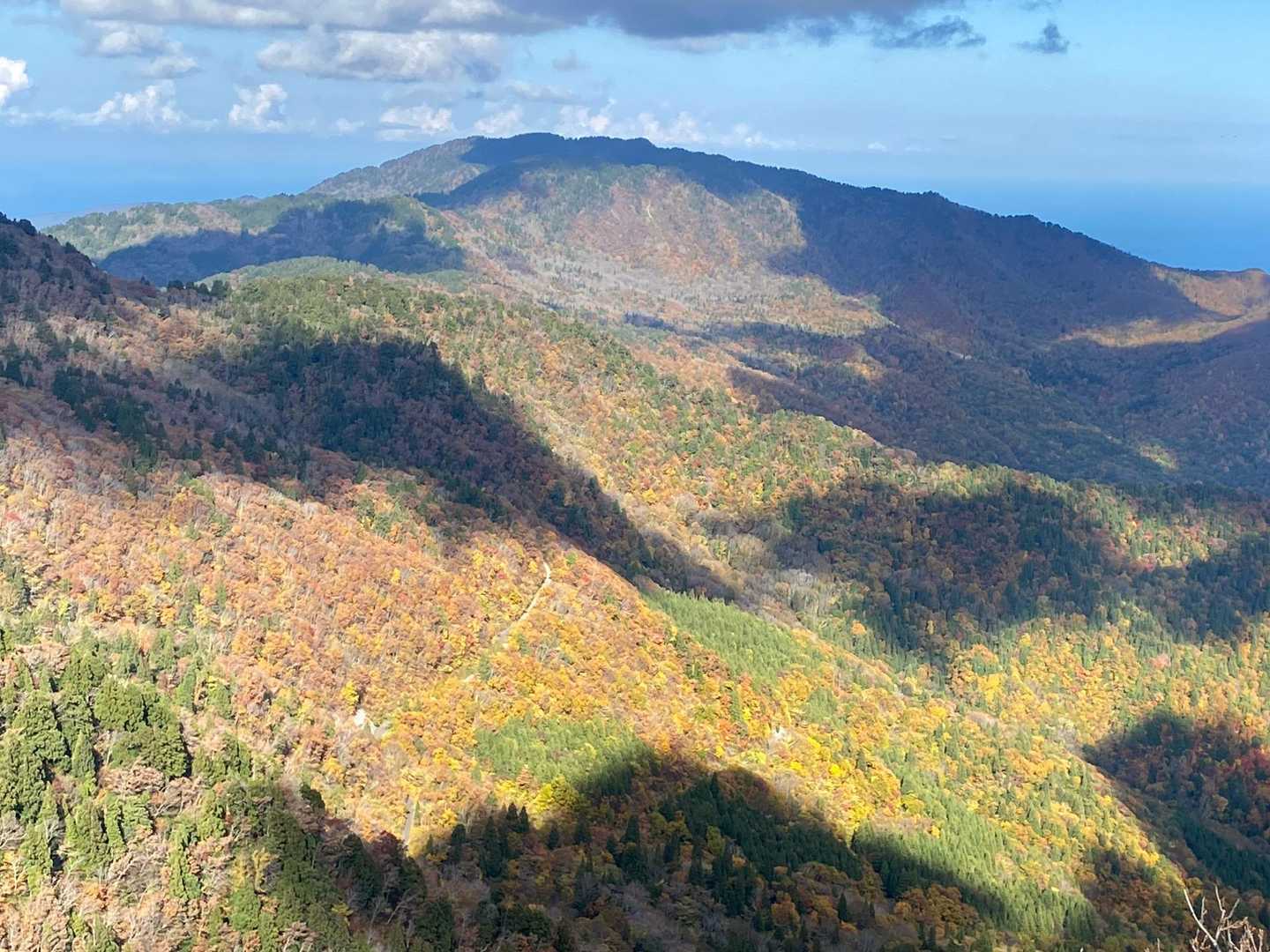 白瀬登山口-金剛山 往復コースの写真