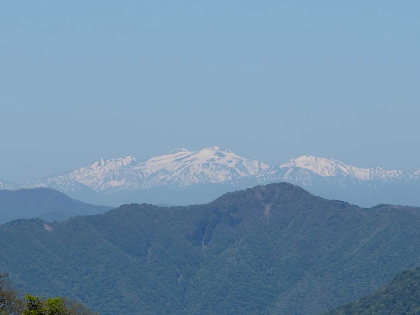 国見峠-国見岳-大禿山-御座峰 往復コースの写真