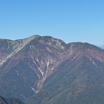 仙丈ヶ岳。