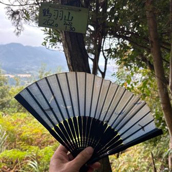 鶴羽山⛰️山頂到着🛬
大量の虫🦟に付き纏われております😫