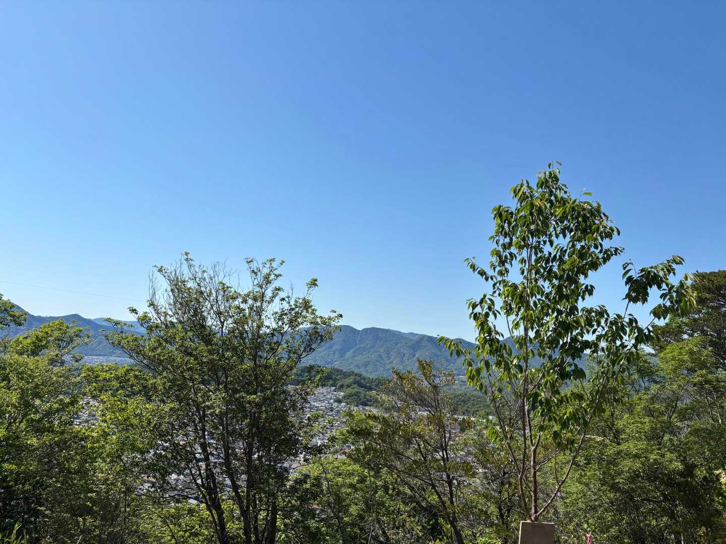 憩いの森入口-鈴ヶ峰-鬼ヶ城山-見越山-柚木城山-己斐峠 縦走コースの写真