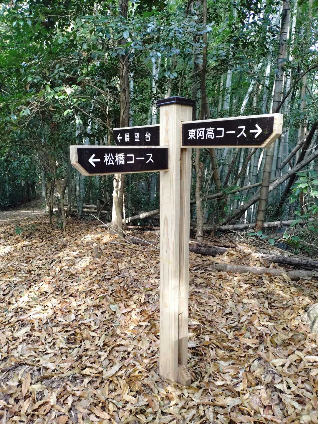 新しい標識設置してあります
城南コースが出来た時にリニューアルされたようですね💓