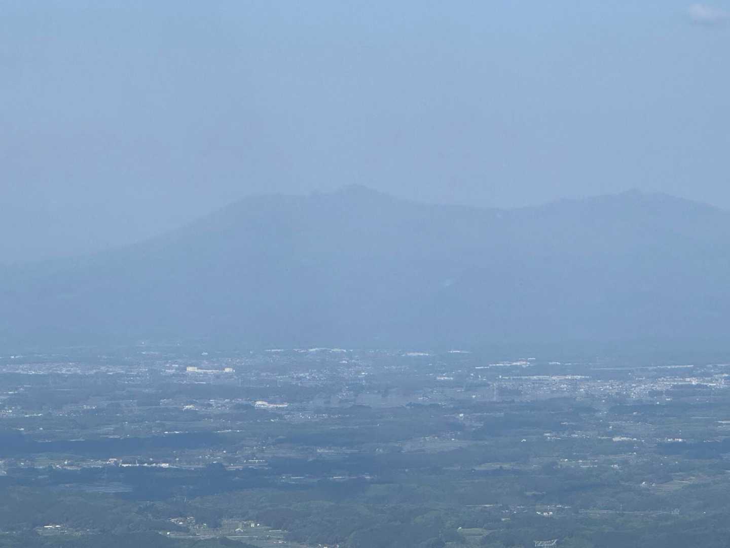先週行った高原山も薄らと