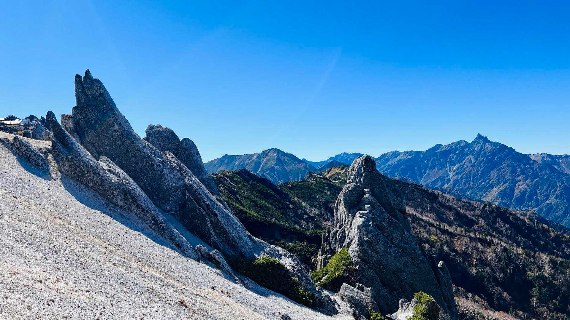 燕岳登山口-第1ベンチ-第2ベンチ-第3ベンチ-富士見ベン 周回コースの写真