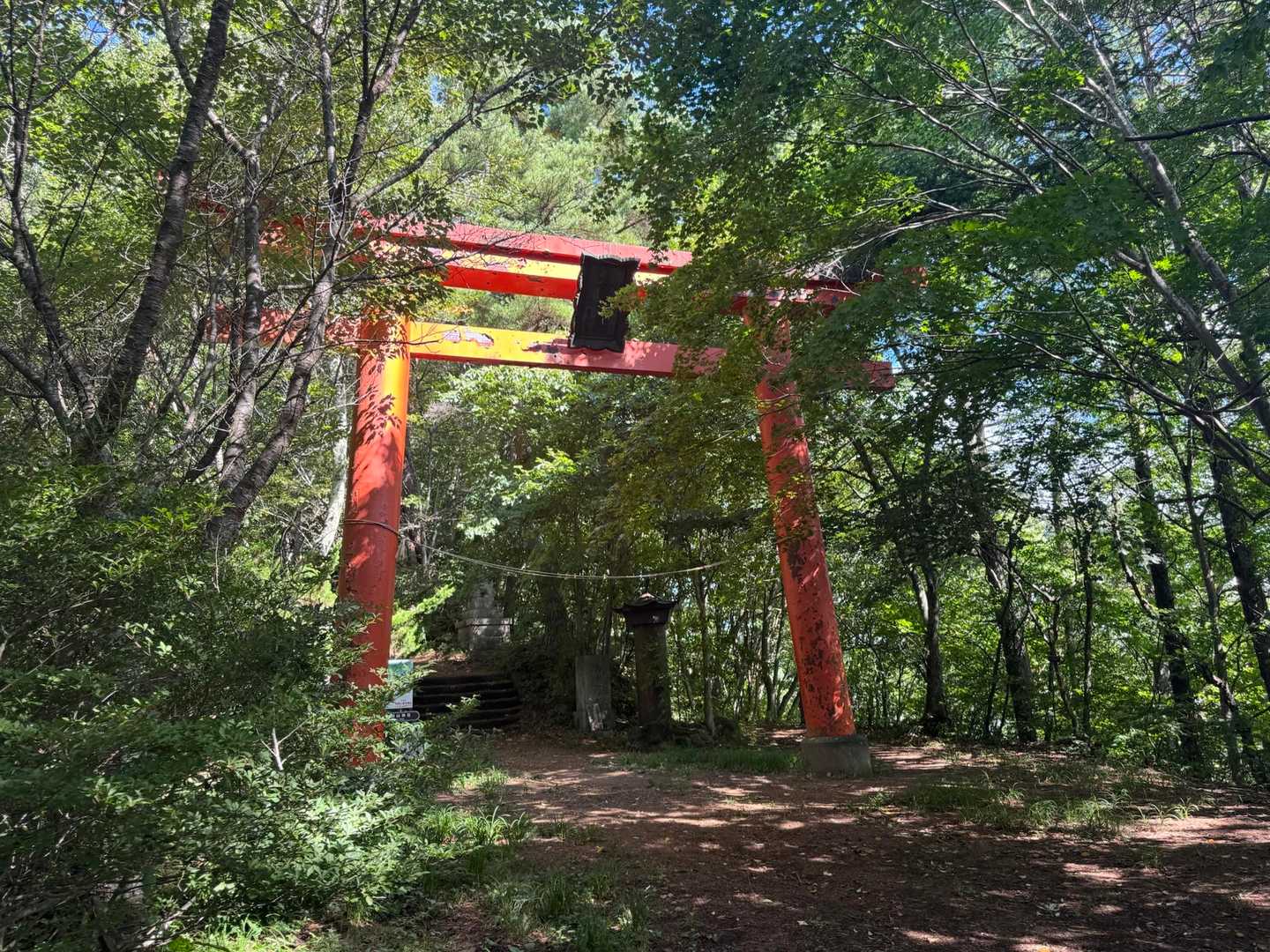 表参道登山口-太郎山-裏参道登山口 縦走コースの写真