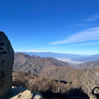 三つ峠と南アルプスと八ヶ岳