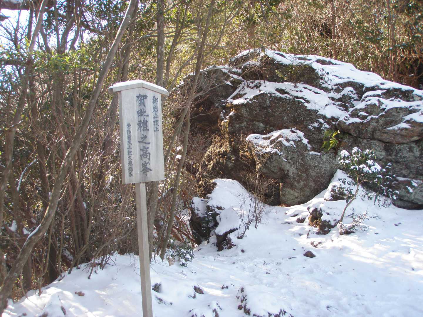 御岩山頂