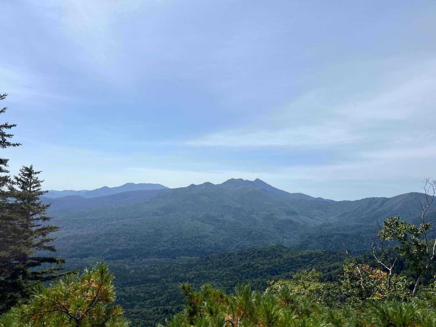 ユニ石狩岳登山口-十石峠-ユニ石狩岳 往復コースの写真