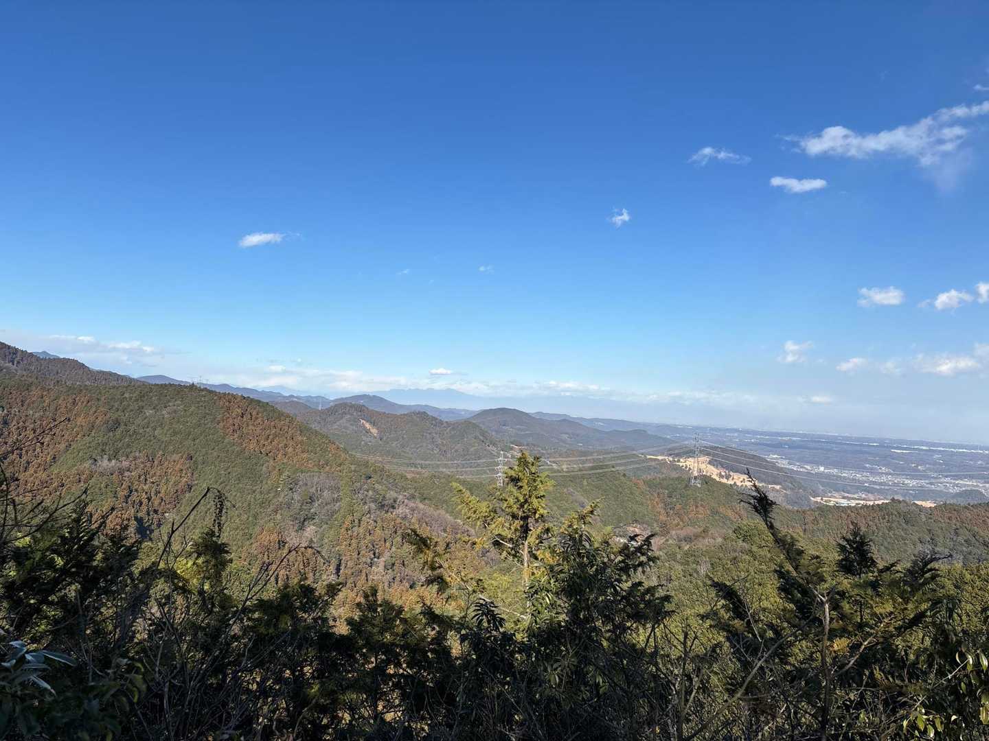 遠くに男体山や日光白根山、谷川岳などが見えました✨