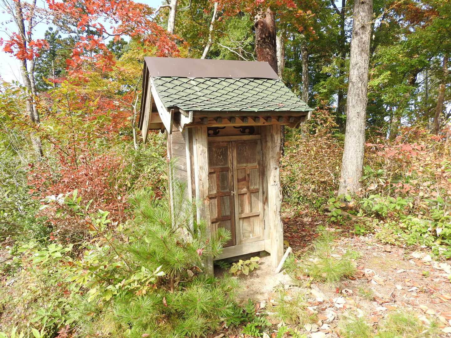鳥居-石碑-お隣堂-南郷岳 往復コースの写真