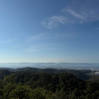 四国山展望台からの眺め