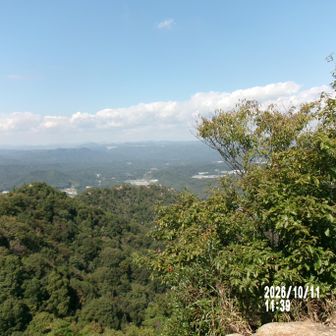 白滝山から
