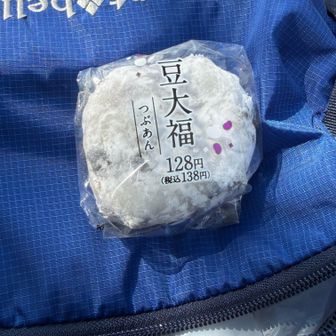 今日のおやつは豆大福