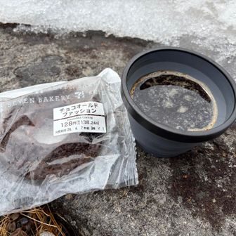 デザートはチョコファッションとコーヒーで☕️