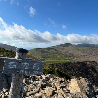 ⛰️これから向かう雷電山方面