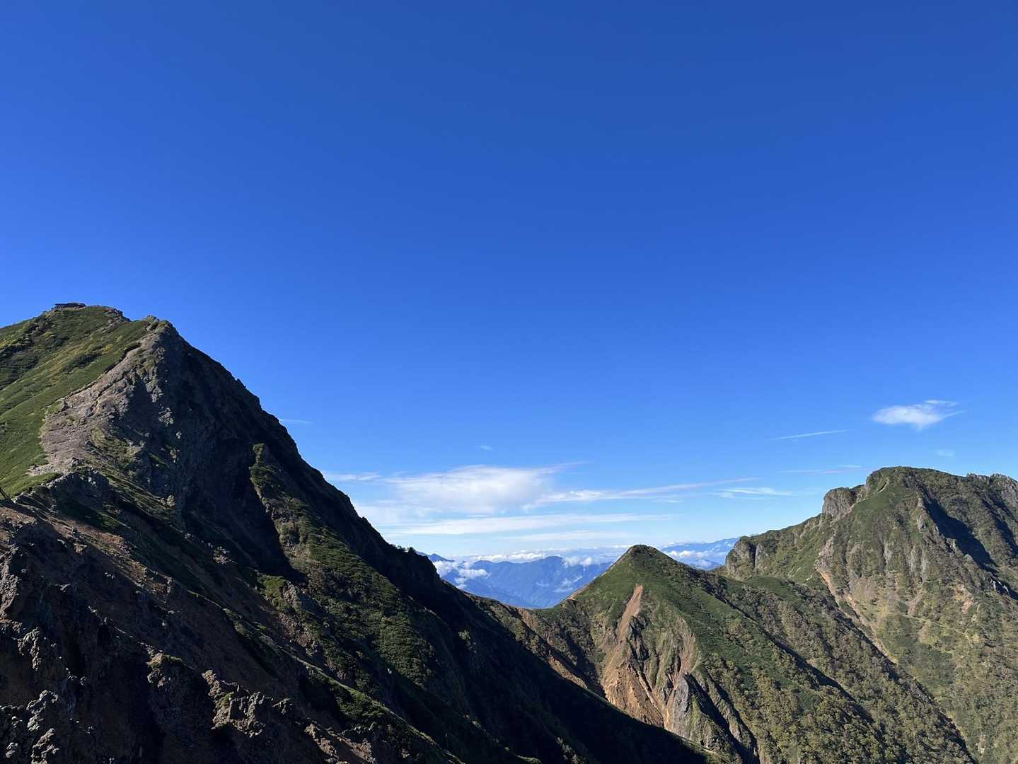 美濃戸口登山口-美濃戸登山口-赤岳-地蔵ノ頭-堰堤広場 周回コースの写真