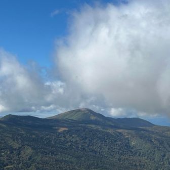櫛ヶ峰も顔を見せてくれた⛰️