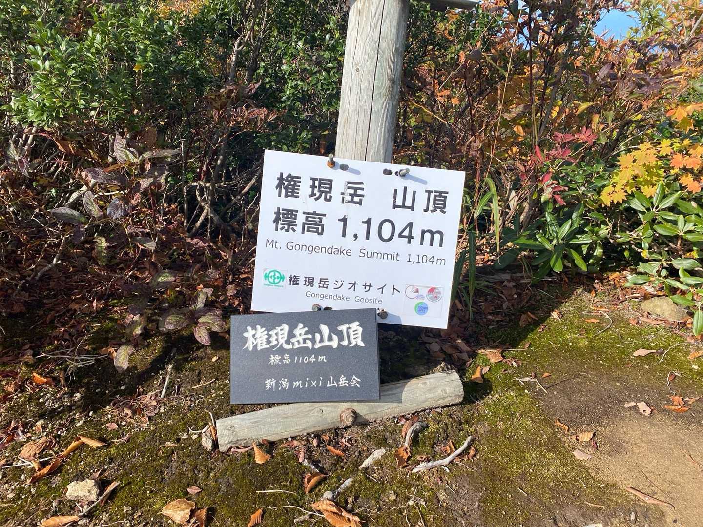 権現岳登山口-権現岳-トッケ峰-鉾ヶ岳 縦走コースの写真