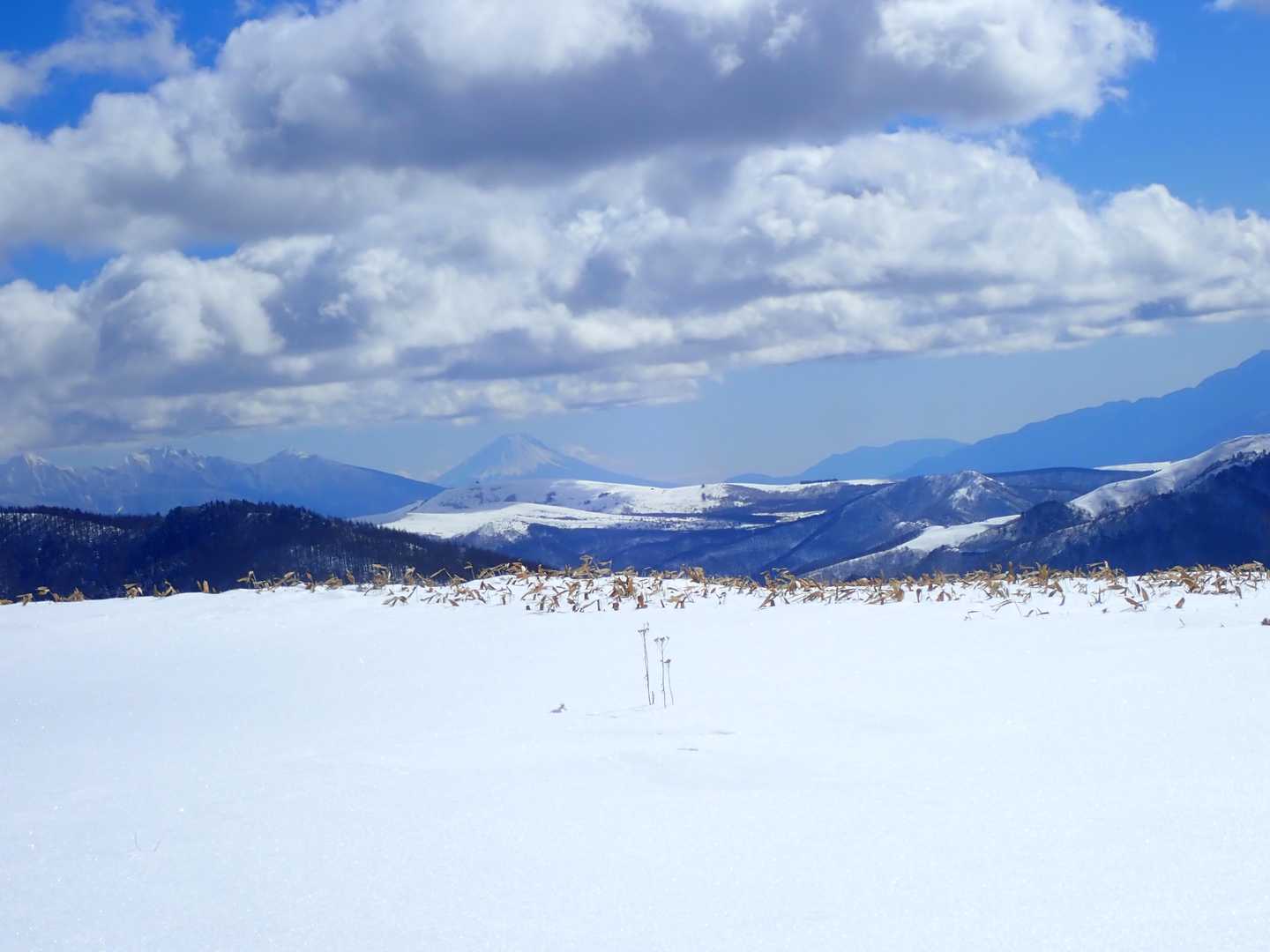 富士山が見えるので嬉しい