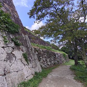 四重櫓と天守台。