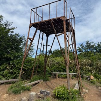 展望台登って