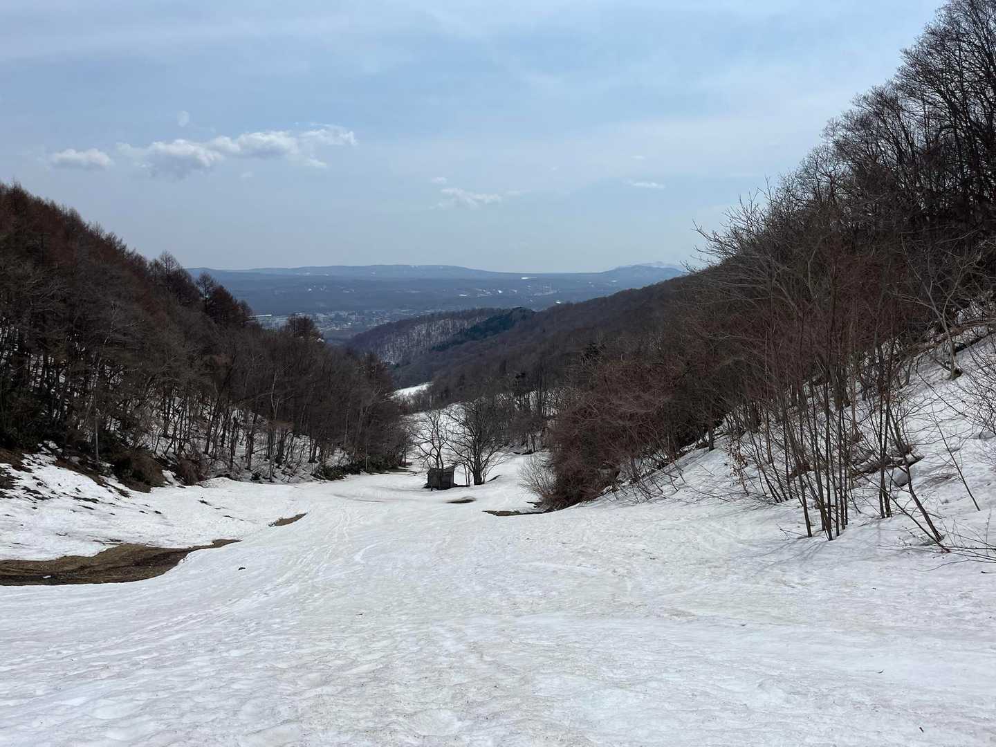 でも、ここから下はまあまあ😏❄️