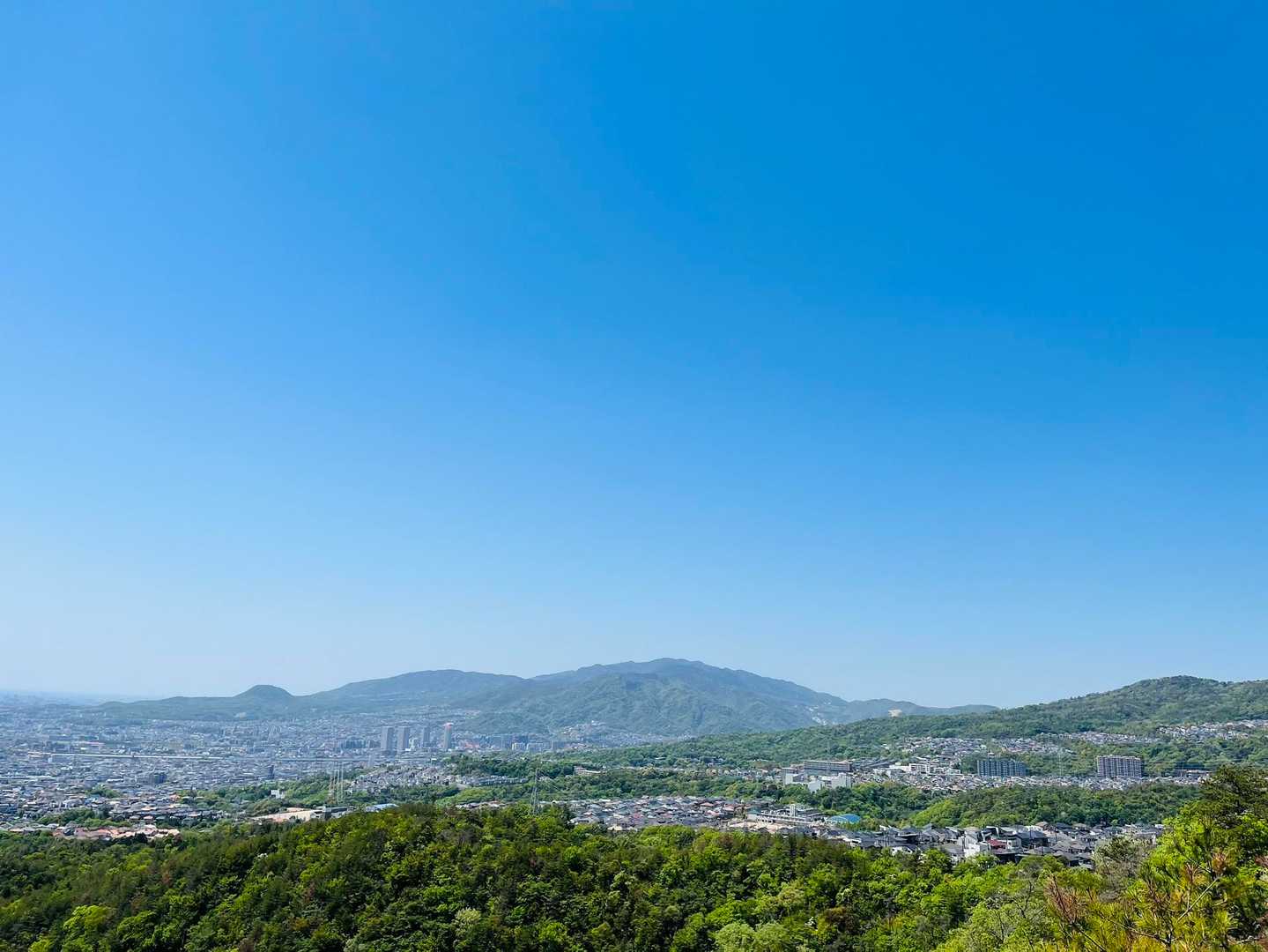 少し霞がかっているけど、今日は本当いい天気でリフレッシュになります。