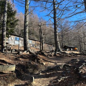 富士見平小屋着