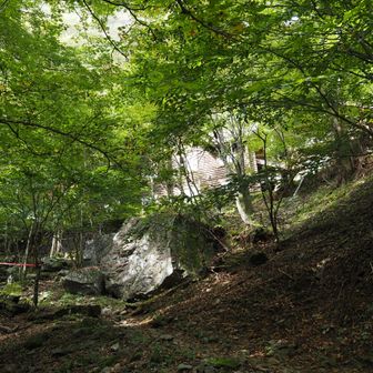 清滝小屋が見えてきた。