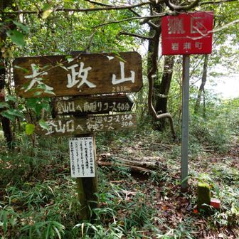 ここまで、篠竹や枝の棒を振り回して腹ペコ⤵️⤵️⤵️