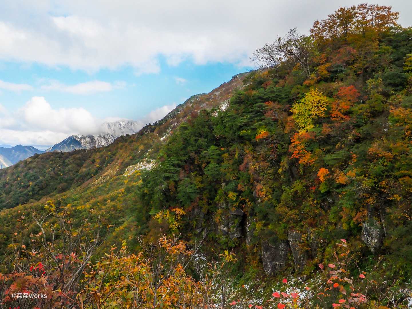 八海山ロープウェイ 山頂駅-薬師岳 往復コースの写真
