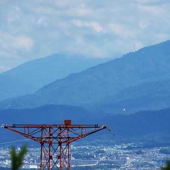 蓬萊山は雲の中