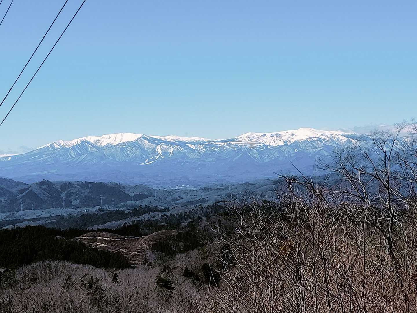 蔵王がくっきり
風が強そう🍃