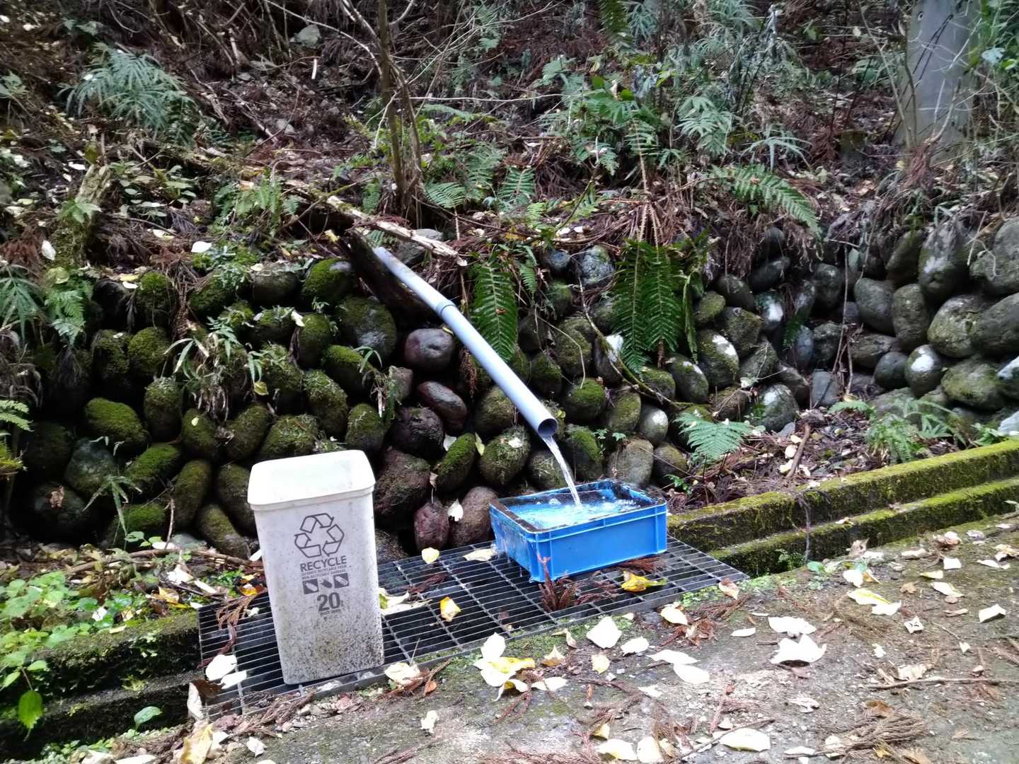水場
つめてぇ～。